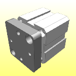 Cylinder series SZV - double-acting non-rotating 20-63mm