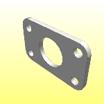 Flange mounting