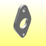 Flange mounting
