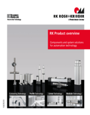 RK Product overview Components and system solutions for automation technology - Connecting Technology - Profile Technology - Linear Technology - Modular Technology WE are ... a subsidiary of the globally-active Phoenix Mecano AG, and a full-service provid