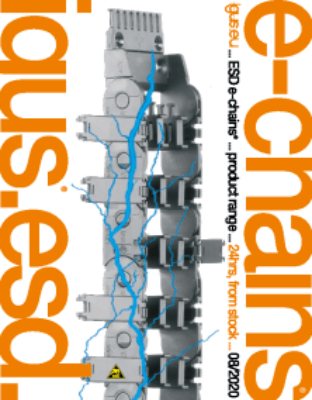 ESD with igus e-chains igumid ESD ® igumid ESD material igus®ESD e-chains® Applications Technical details