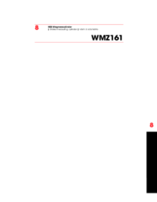 HEB-Wegmesszylinder | Stroke-measuring cylinder | Vérin à odomètre (WMZ161)