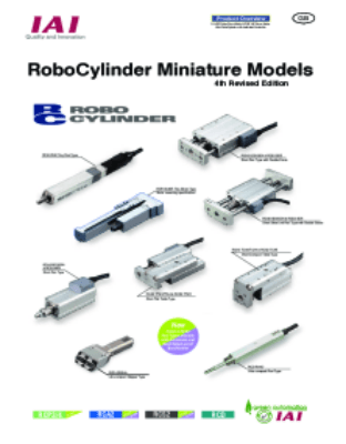 Mini RoboCylinder Operate using the same Signals used for Air Cylinder Solenoid Valves Lineup of Controllers meeting various Applications, from 3-point PositioningTypes controlled like Solenoid Valves to Network Types