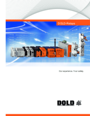 E. DOLD & SÖHNE KG Safety devices Monitoring devices Power electronics control devices Timers Installation electronics