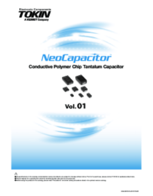 For Correct Use of NeoCapacitor Series Illustration of NeoCapacitor Structure of NeoCapacitor Tape and reel speciﬁcation PS/L Series PS/G Series PS/K Series F/PS Series G/PS Series Direction for using NeoCapacitor Environmental Philosophy Response to Envi