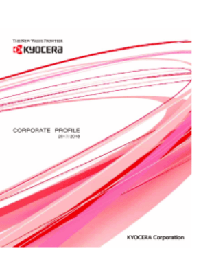 Philosophy Vision About the Kyocera Group Business and Products R&D CSR Activities History Main Kyocera Group Companies global Network of Companies
