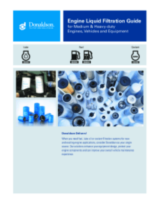 Overview Shoptalk Fuel Filtration Lube Filtration Coolant Filtration Technical Reference Part Number Index