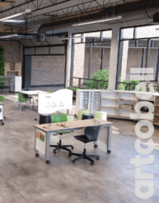 SEATING MAKERSPACE STUDENT DESK TABLES TEACHER WORKSTATIONS STORAGE