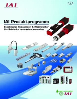 Produktvorstellung Steuerung Neue Ära - Umstellung von Pneumatik mit EleCylinder RoboCylinder Mini-RoboCylinder Einachs-Roboter IXP-Serie | PowerCon-Scara-Roboter DDA Torque-Motoren Steuerungen