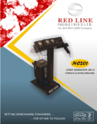 Red Line NC201 Latest generation 100 kV powder coating machine Tehnical specification