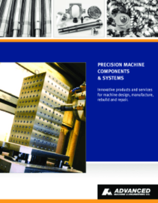 Fixturing Solutions AMLOK Rod Locks and Press Safety Precision Machine Components Spindle Interface Solutions AMSAW Carbide Saws Stotz Air Gaging Contract Manufacturing & Services