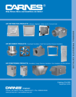 AIR DISTRIBUTION PRODUCTS AIR MOVEMENT PRODUCTS AIR CONDITIONING PRODUCTS