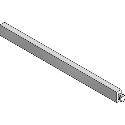 Undercut ejection bar
