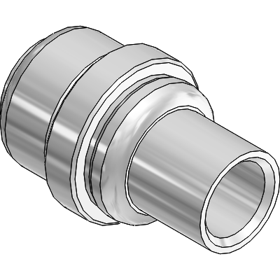 Guide bush with centering collar for ball cages