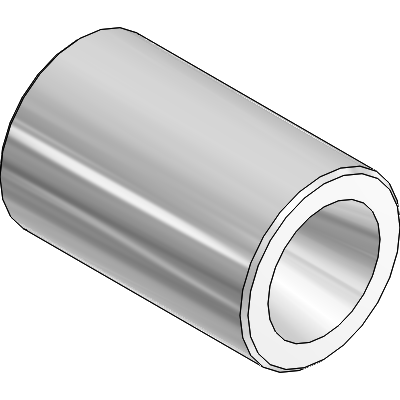 Centring column and bush