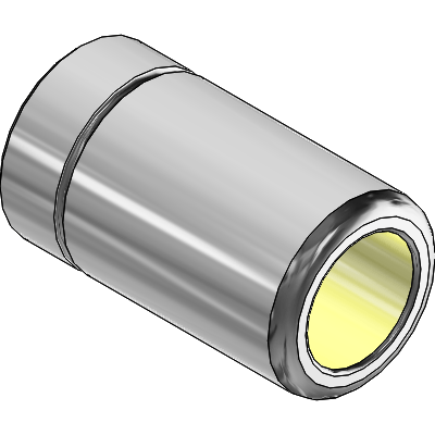 EBU-4B Smooth bush with bronze bank