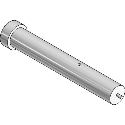 Moulded cylindrical head punches with extractor