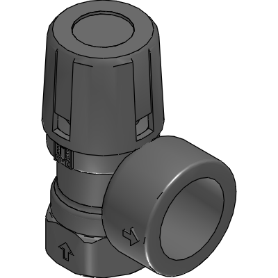 PenTec Pressure Safety Valve DN20 K - DUCO Industrial Valves