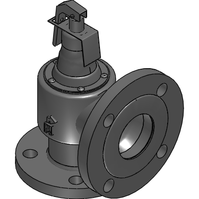 PenTec Pressure Safety Valve DN50 x DN65 - DUCO Industrial Valves