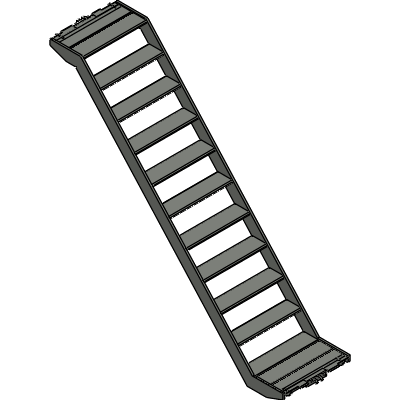 Staircase UAS 75x250/200