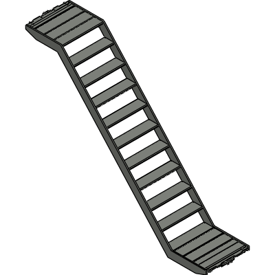 Staircase UAS 75x300/200