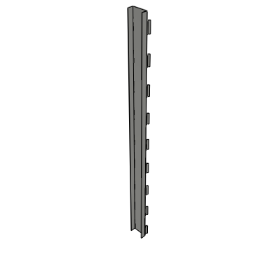 Girder rack end section DUO