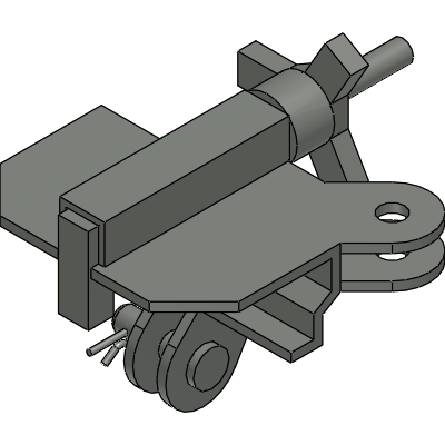 Brace Connector-2, Galv.