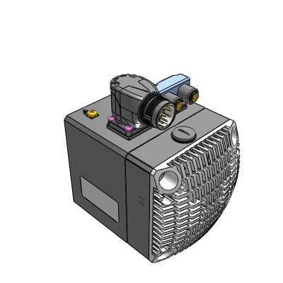 Servomotore integrato compatto
