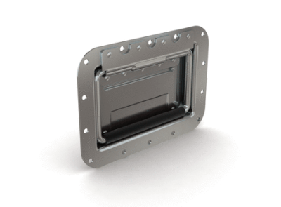 Recessed spring loaded drop handles 177.8 mm - load 68 kg