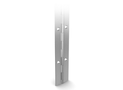 Rolled knuckle continuous hinge - 60 mm width