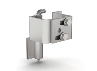 Fiches invisibles renforcées pour porte épaisseur maxi 20 mm - ouverture 90°