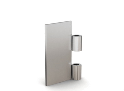 Half leaves for Modulo hinges - thickness 4 mm