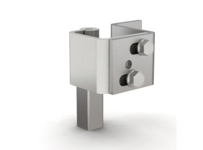 Fiches invisibles renforcées avec carré de 16 pour porte épaisseur maxi 26 mm - ouverture 90°