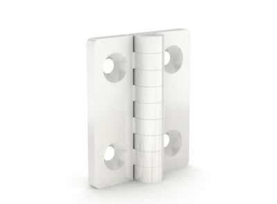 Plastic hinges 63.5 mm long