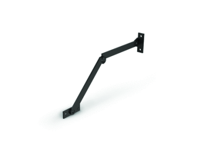 Black zinc plated stays B