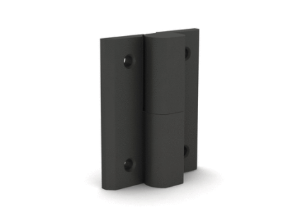 Lift-off hinges in plastic