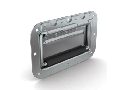 Recessed spring loaded drop handles 155.5 mm - load 57 kg