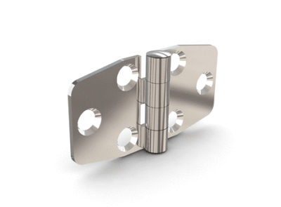 Hinge for marine applications - 36.5 x 76 mm
