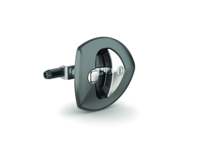 Vector 2 T-handle with mounting bracket - chrome plated with fixed cam
