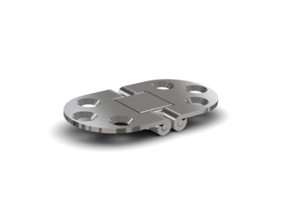 Hinge for marine applications - 38.1 x 71.1 mm