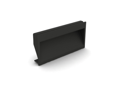 Flush handles with fixing clips