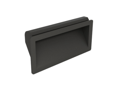 Snap-in flush handles
