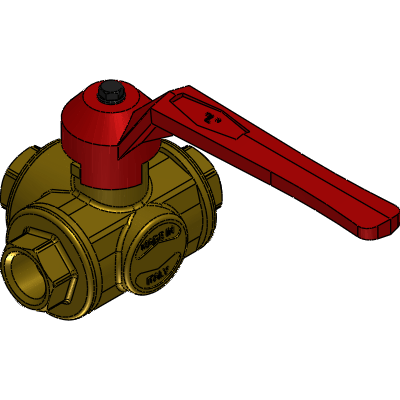 Pirtek lpbv_3w_010_l Industrial Valves