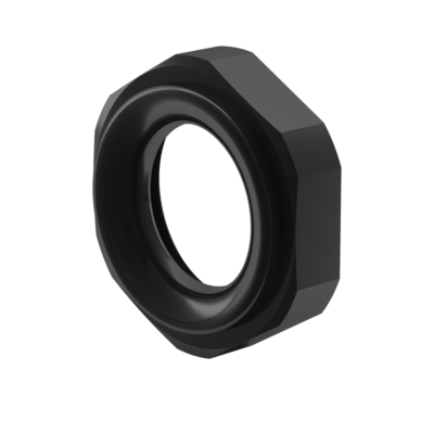 Divisible anti-abrasion lock-nut