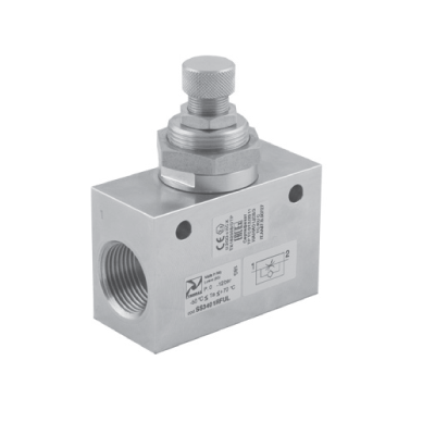 Flow regulator 3/4 NPT single use - Unidirectional