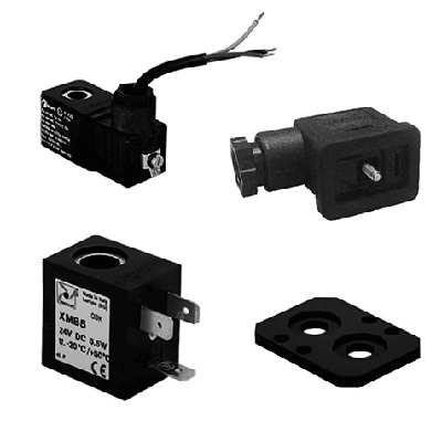 Solenoid coils and Accessories series 514 - 515 High Performance