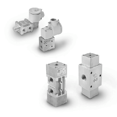 Valves and Solenoid Valves with spool - Steel Line