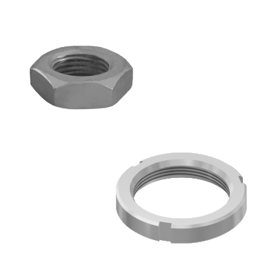 Nut or lock nut for the endcaps