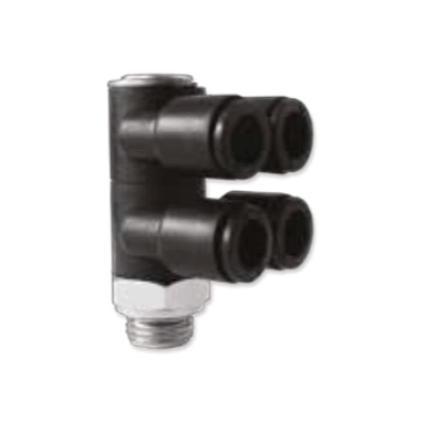 Double branch universal male L