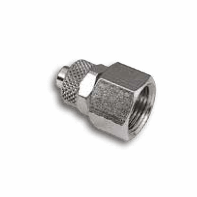 Straight female adaptor